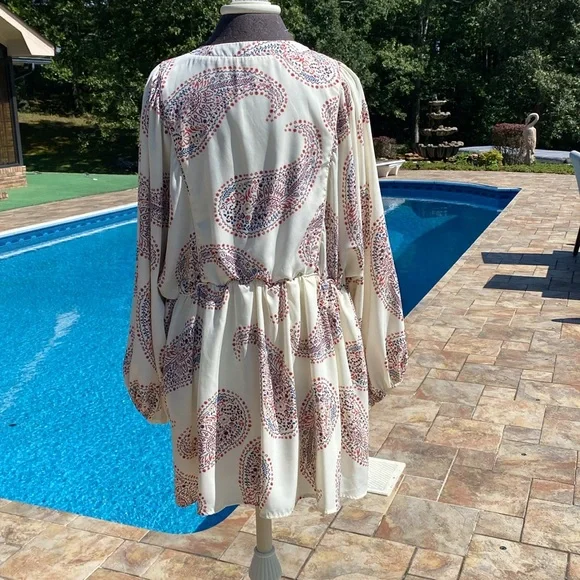 Paisley Print Tunic Top or Dress - Picture 5 of 6